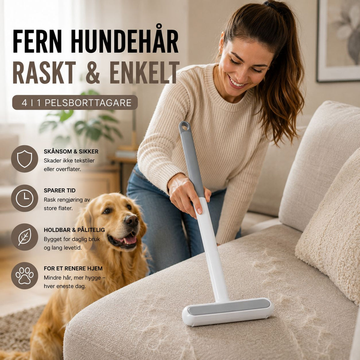 Universal Pet Hair Remover – Removes Fur in Seconds